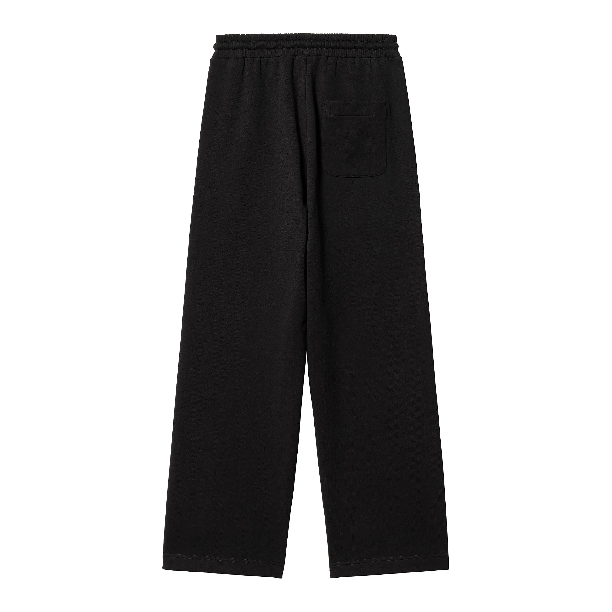 W' CASEY SWEAT PANT BLACK / SILVER