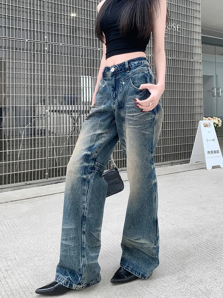 Y2K High Waist Loose American Vintage Jeans